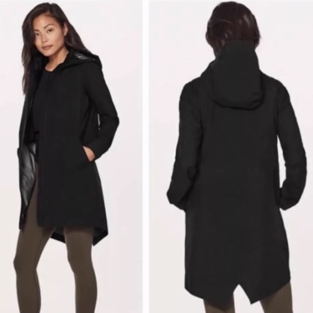 Lululemon Rain Haven Jacket - Black - Size 6